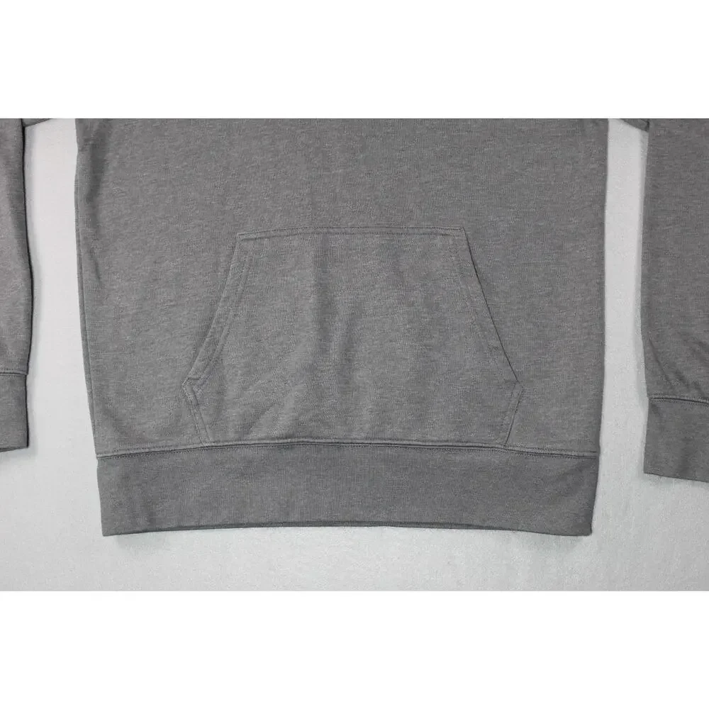 The North Face Gray Pullover Hoodie Sweatshirt Mens Medium